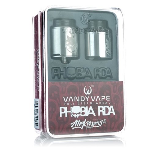 Дрипка Vandy Vape Phobia RDA Silver