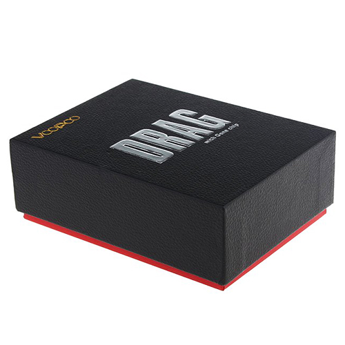 Бокс-мод VooPoo Drag 157w TC Black Resin
