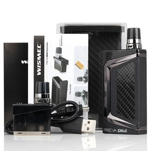 Электронная сигарета Wismec Preva DNA Pod Kit Carbon Fiber