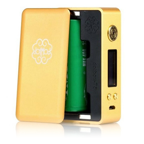 Боксмод Dotmod Dotbox 75w Gold TC Box Mod Оригинал