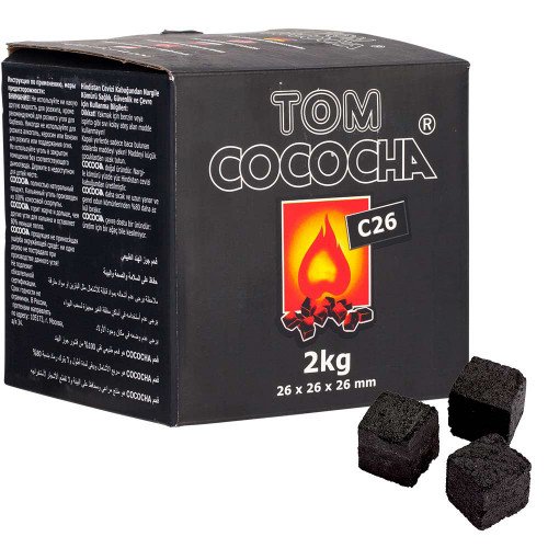 Уголь Кокосовый Tom Cococha C26 2кг 