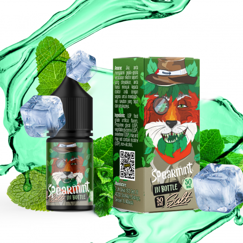 Жидкость на солевом никотине In Bottle Salt Speartmint 30мл 30/50мг