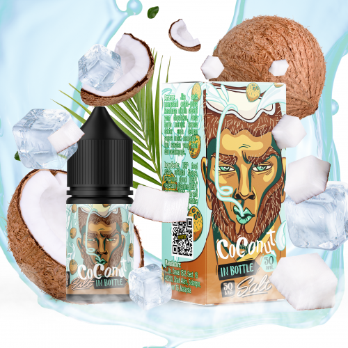 Жидкость на солевом никотине In Bottle Salt Coconut 30мл 30/50мг