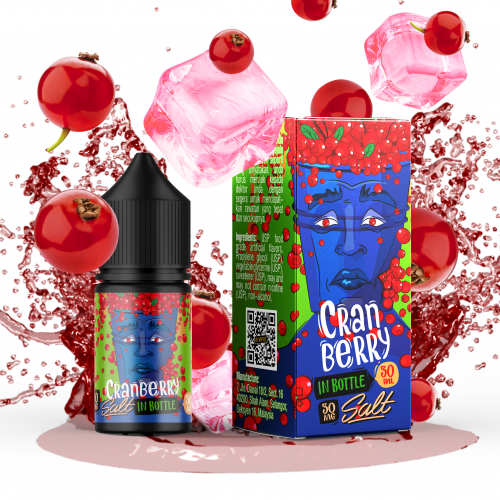 Жидкость на солевом никотине In Bottle Salt Cranberry 30мл 30/50мг