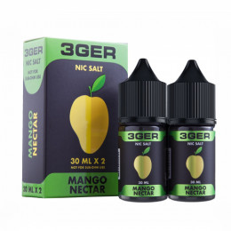  Жидкость на солевом никотине 3GER Mango Nectar 30мл