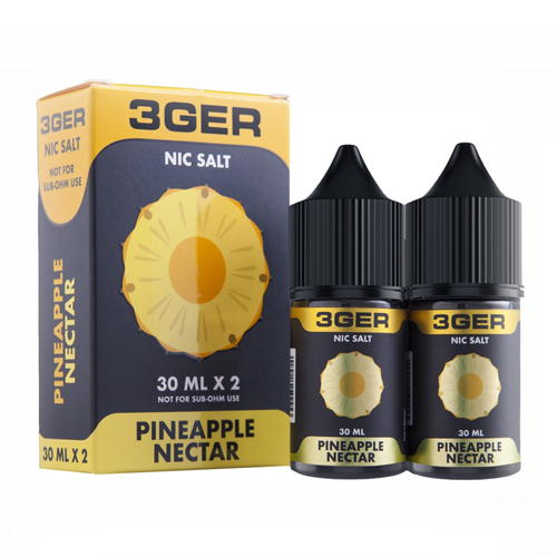  Жидкость на солевом никотине 3GER Pineapple Nectar 30мл