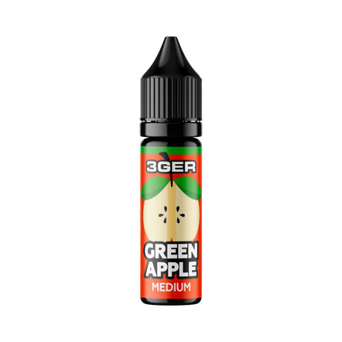Жидкость на солевом никотине 3GER Salt Green Apple 15мл