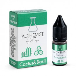  Жидкость на солевом никотине Alchemist Salt Cactus&Basil 10мл