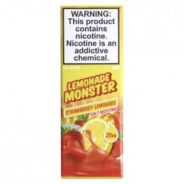 Рідина на сольовому нікотині Lemonade Monster SALT - Strawberry Lemonade 30мл