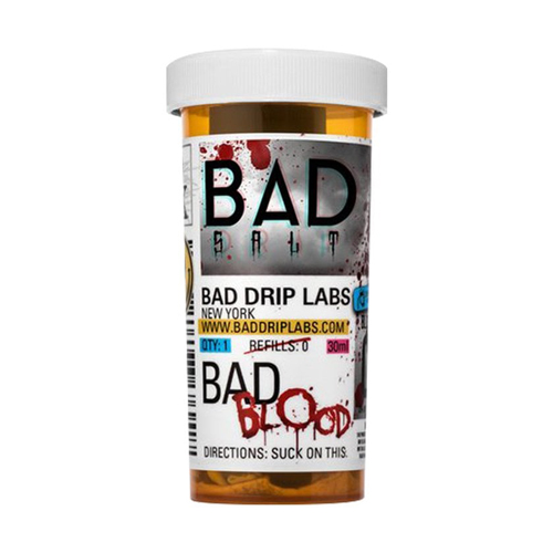Жидкость на солевом никотине Bad Salt Bad Blood 30мл