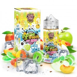 Жидкость Candy Shop Apple Peach Sour Rings on ICE 100мл 3мг