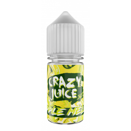 Рідина на сольовому нікотині Crazy Juice - Apple Melon 30мл