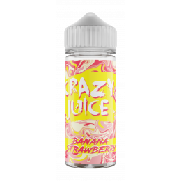 Рідина Crazy Juice - Banana Strew 120мл