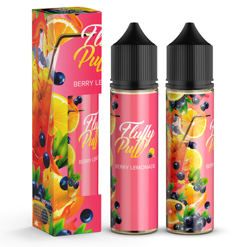  Жидкость Fluffy Puff Berry Lemonade - Ягодный лимонад 60мл