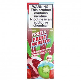 Рідина на сольовому нікотині Frozen Fruit Monster Salt - Strawberry Kiwi Pomegranate 30 мл