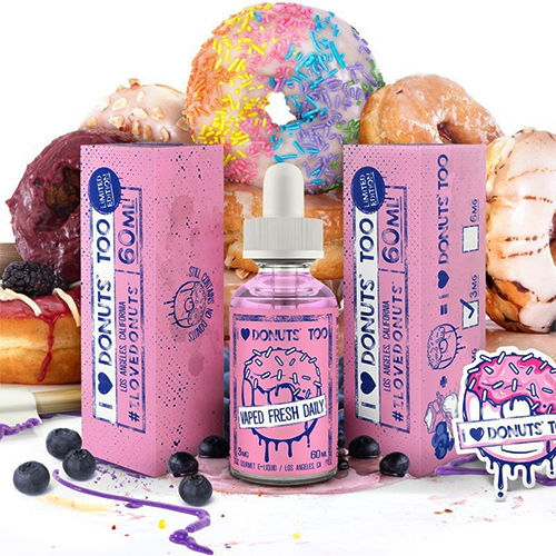 Жидкость I Love Donuts Too 60мл 3мг