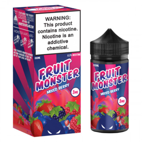Жидкость Fruit Monster Mixed Berry 100мл 3мг