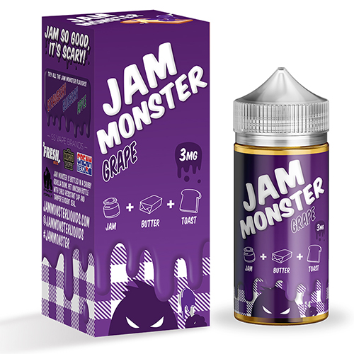 Жидкость Jam Monster - Grape 100мл 3мг