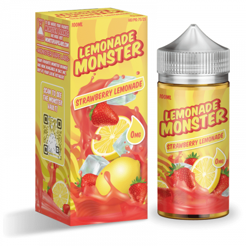 Жидкость Lemonade Monster - Strawberry Lemonade 100мл 3мг