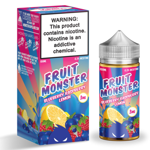 Рідина Fruit Monster Blueberry Raspberry Lemon 100мл 3мг