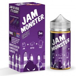 Жидкость Jam Monster - Grape 100мл 3мг