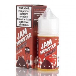 Жидкость на солевом никотине Jam Monster Strawberry Salts 30мл