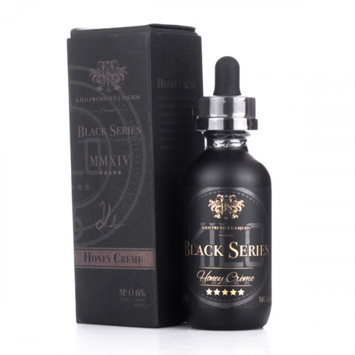 Жидкость HONEY CREME BY KILO BLACK SERIES 60мл 0/3мг