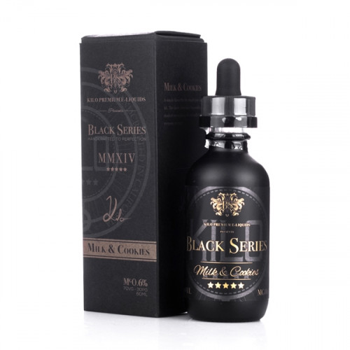 Жидкость MILK & COOKIES BY KILO BLACK SERIES 60мл 0/3мг