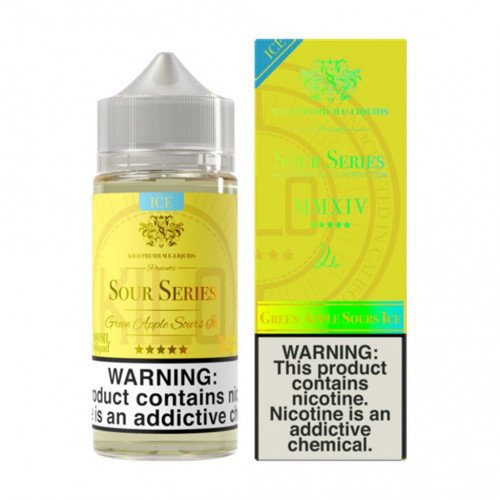 Рідина Kilo Sour Series Green Apple Sours 30мл 3мг