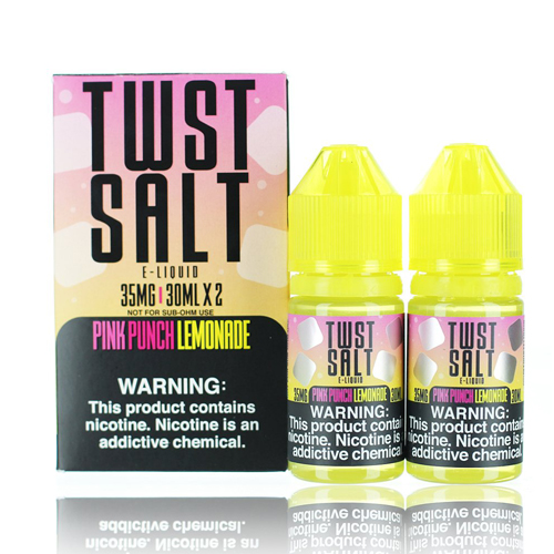  Жидкость на солевом никотине Lemon Twist Salt Pink Punch Lemonade 30мл