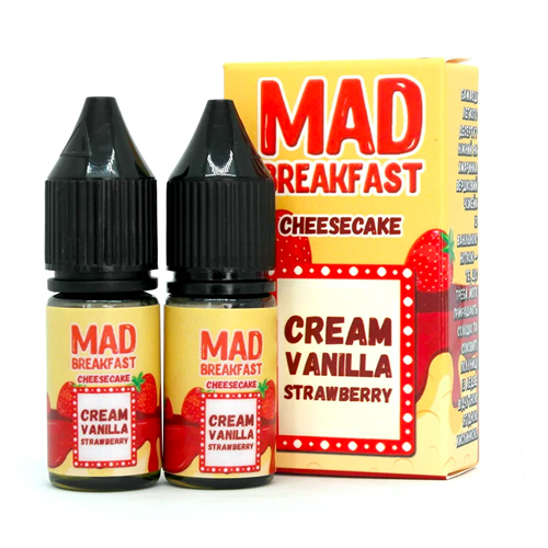  Жидкость на солевом никотине Mad Breakfast Salt Cheesecake 10мл