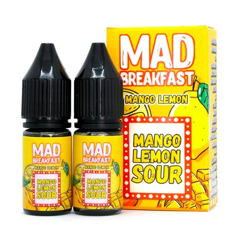  Жидкость на солевом никотине Mad Breakfast Salt Mango Lemon 10мл