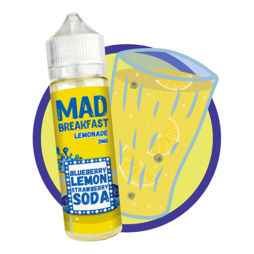 Жидкость Mad Breakfast - Lemonade 60мл 0/1.5/3мг