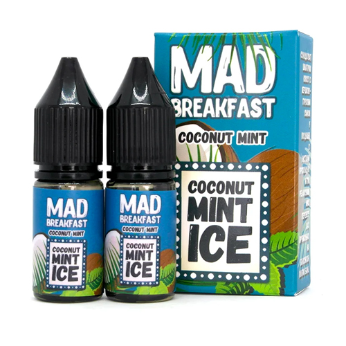  Жидкость на солевом никотине Mad Breakfast Salt Coconut Mint 10мл