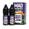  Жидкость на солевом никотине Mad Breakfast Salt Blueberry Jam 10мл