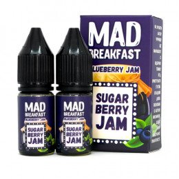  Жидкость на солевом никотине Mad Breakfast Salt Blueberry Jam 10мл