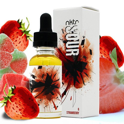 Жидкость NKTR Sour Strawberry 30 мл 3 мг