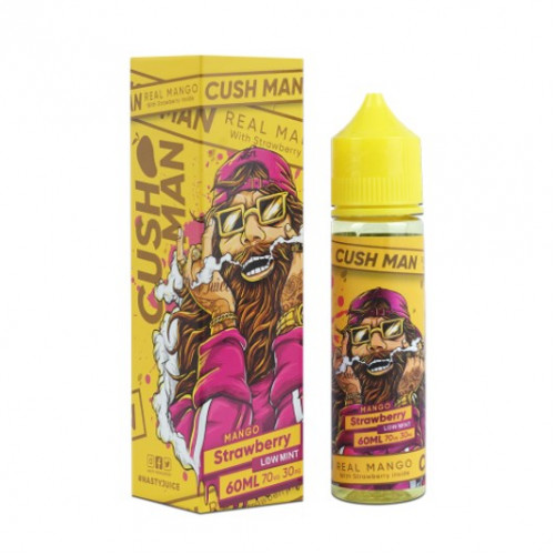 Жидкость Nasty Juice Cush Man Mango Strawberry Low Mint 60мл 3мг