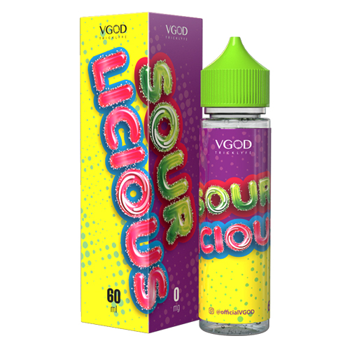 Жидкость VGOD Sour Licious 60мл 3мг