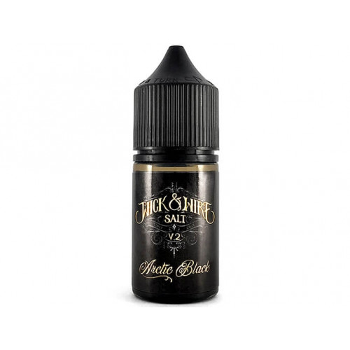 Жидкость на солевом никотине Wick&Wire V.2 Salt - Arctic Black 30мл