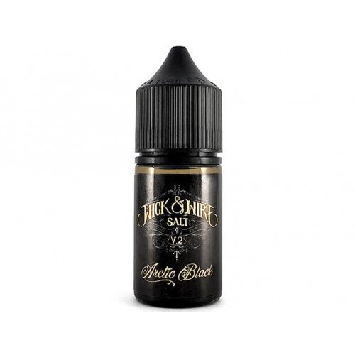 Жидкость на солевом никотине Wick&Wire V.2 Salt - Arctic Black 30мл