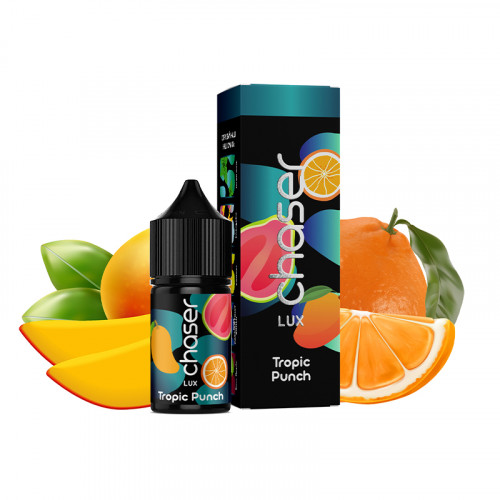 Жидкость на солевом никотине Chaser Salt Lux Tropical Punch 30мл