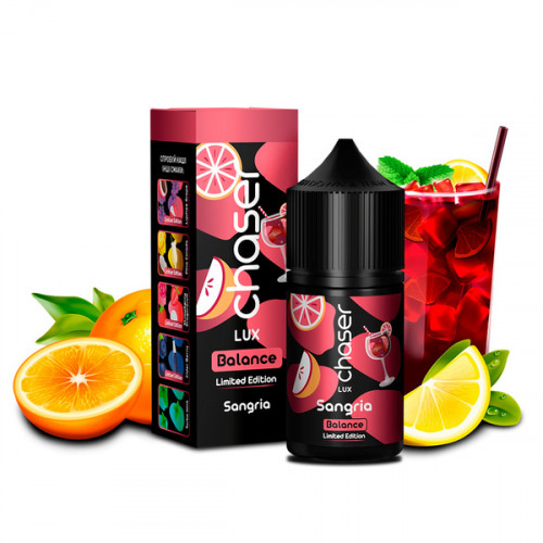 Рідина на сольовому нікотині Chaser Salt Lux Sangria Limited 11мл