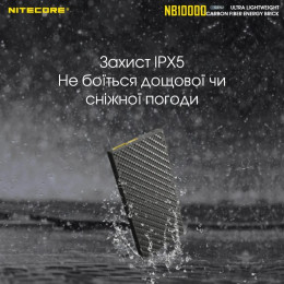 Внешний аккумулятор (павербанк) Nitecore NB10000 GEN2 QC 3.0 10000 мАч