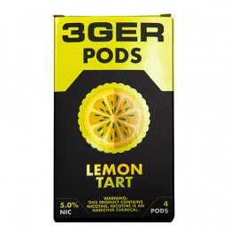 Картриджи для JUUL 3GER Pods - Lemon Tart 5%