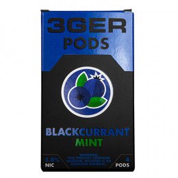 Картриджи для JUUL 3GER Pods - Blackcurrant Mint 5%