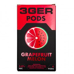 Картриджи для JUUL 3GER Pods - Grapefruit Melon 5%