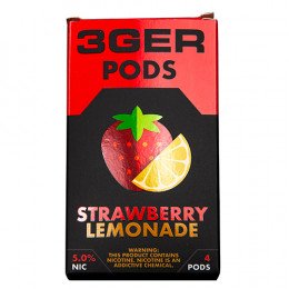 Картриджи для JUUL 3GER Pods - Strawberry Lemonade 5%
