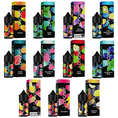 Жидкость набором на солевом никотине Chaser Lux 30ml 50mg
