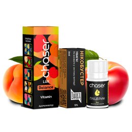 Жидкость набором на солевом никотине Chaser Lux 30ml 50mg